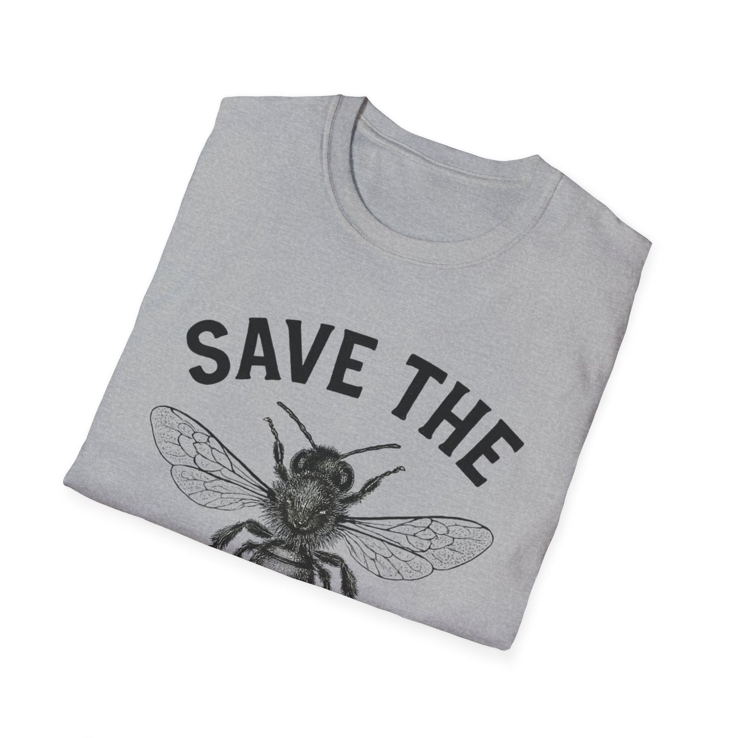 Save The Bees T-Shirt — Vintage Bee Graphic Tee for Pollinator Lovers