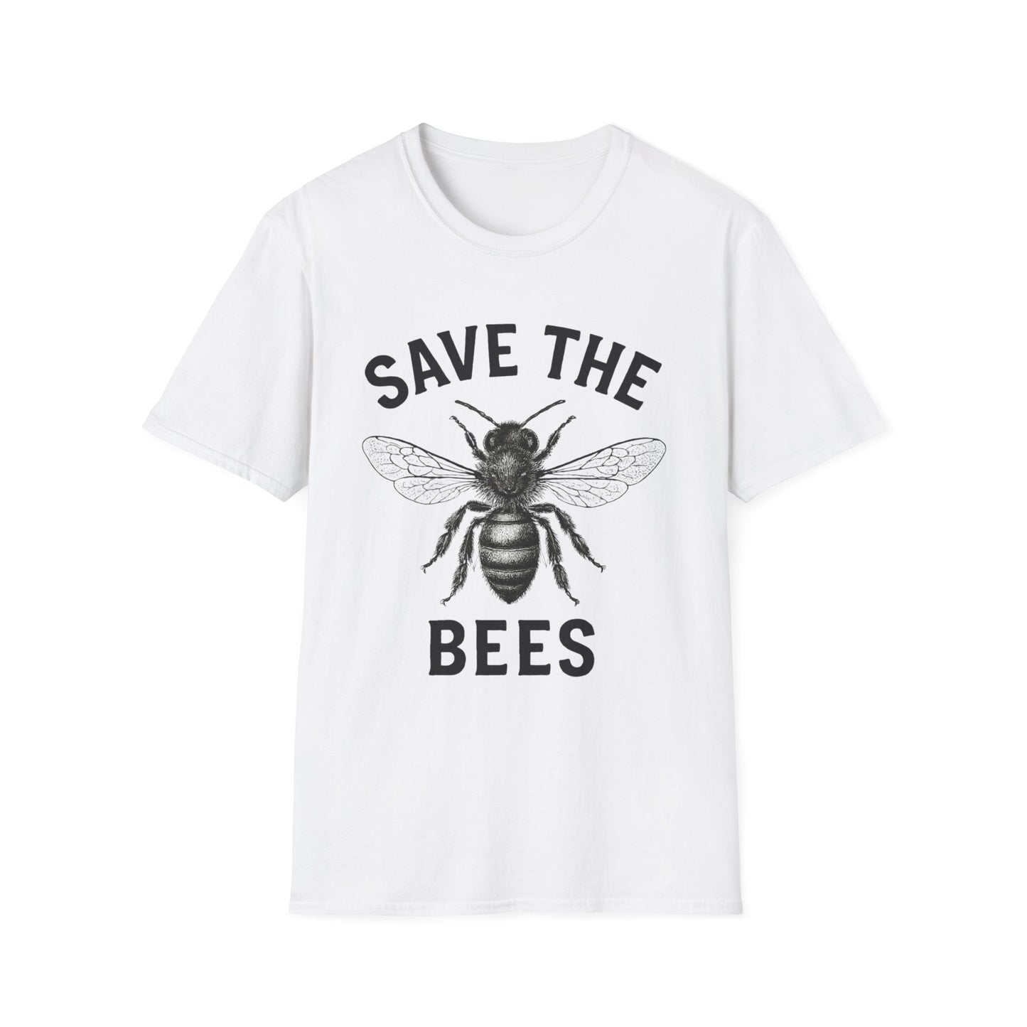 Save The Bees T-Shirt — Vintage Bee Graphic Tee for Pollinator Lovers