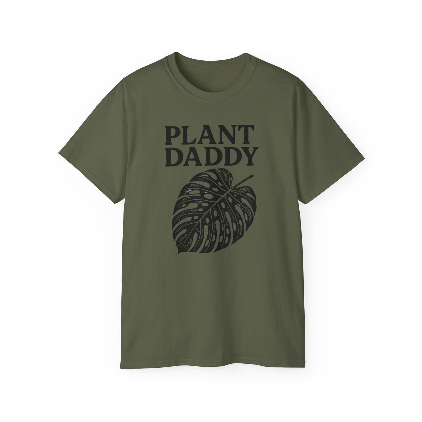 Plant Daddy T-Shirt — Monstera Leaf Graphic