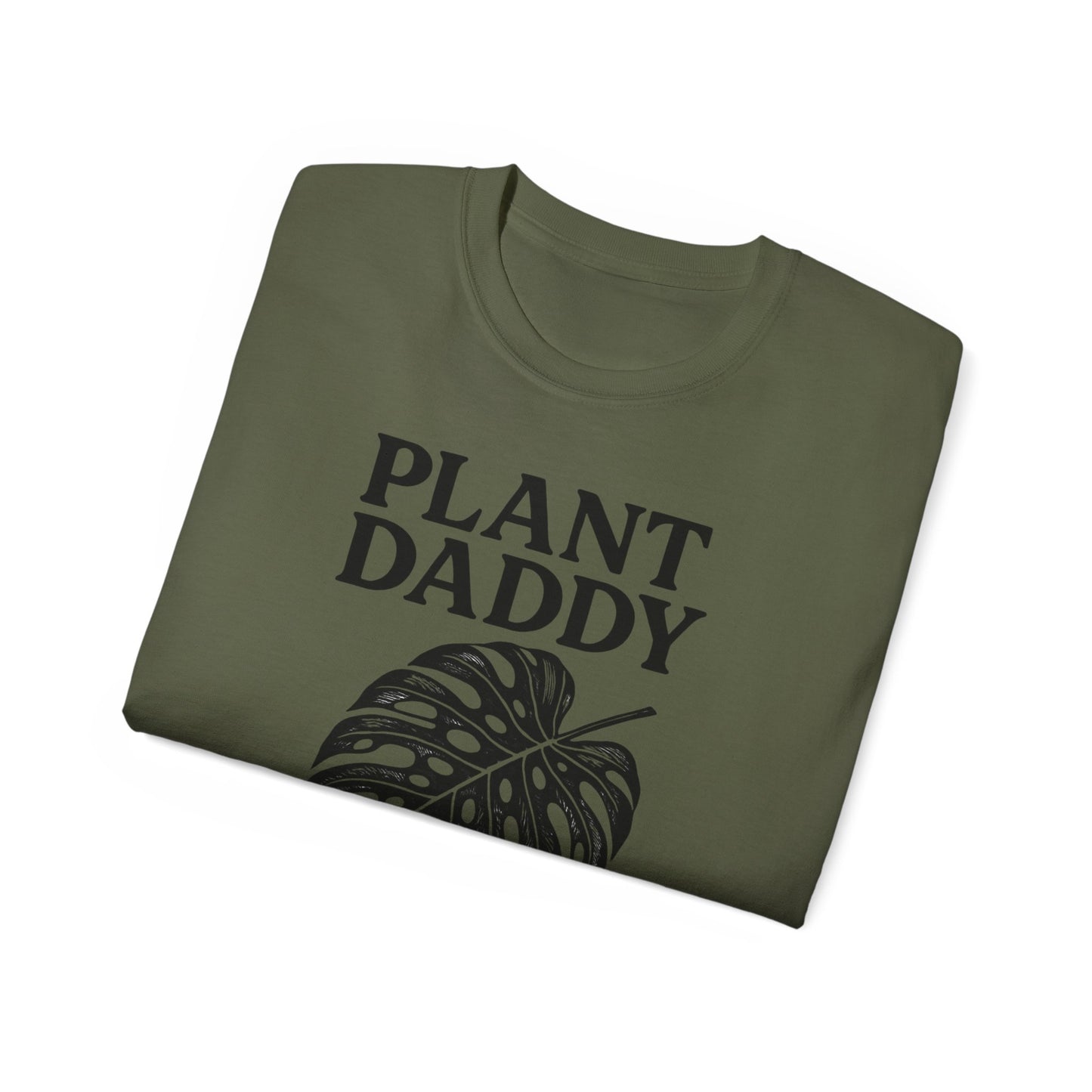 Plant Daddy T-Shirt — Monstera Leaf Graphic
