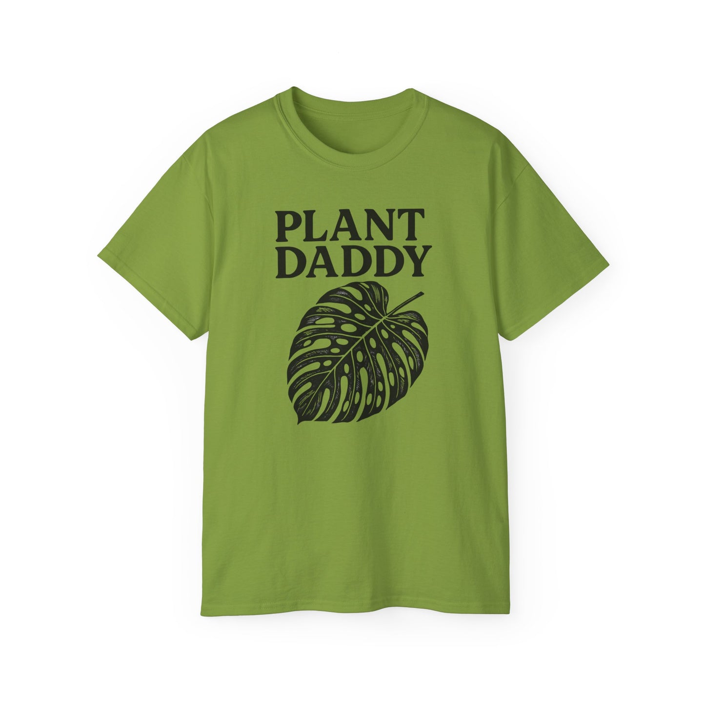Plant Daddy T-Shirt — Monstera Leaf Graphic