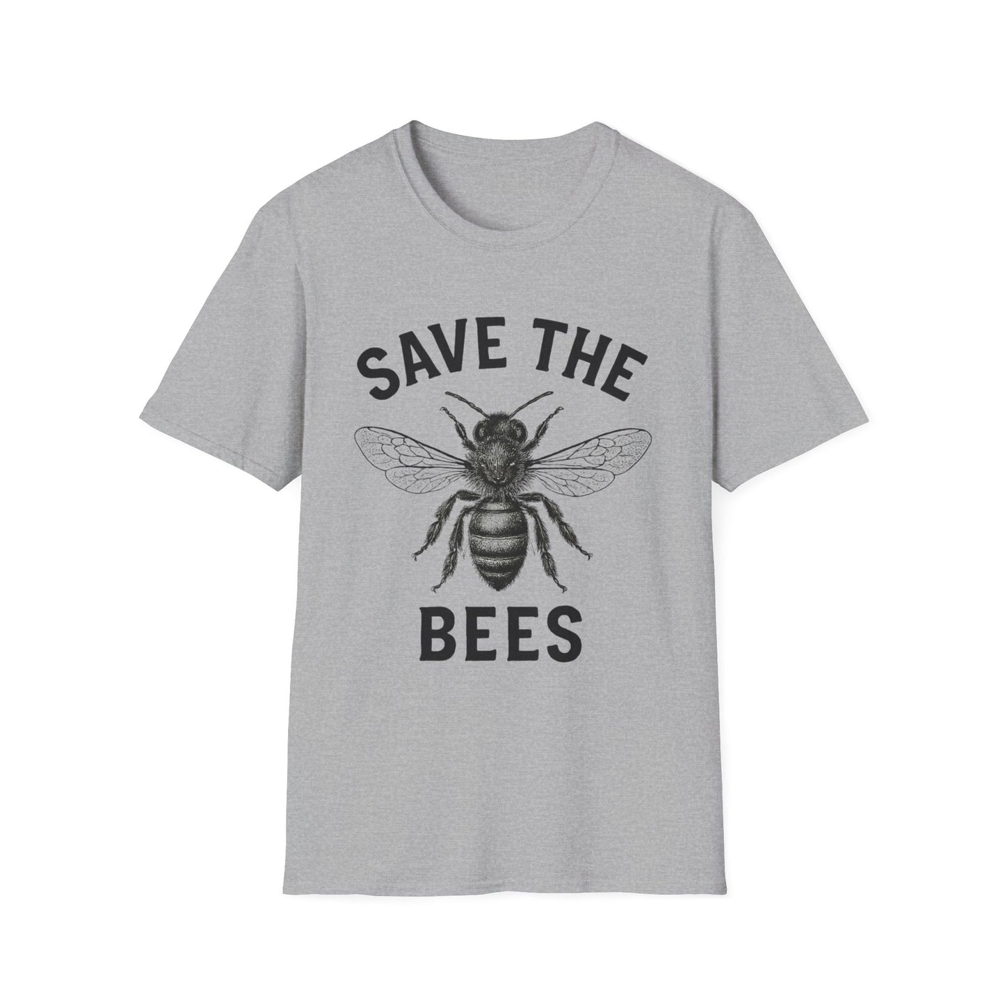 Save The Bees T-Shirt — Vintage Bee Graphic Tee for Pollinator Lovers