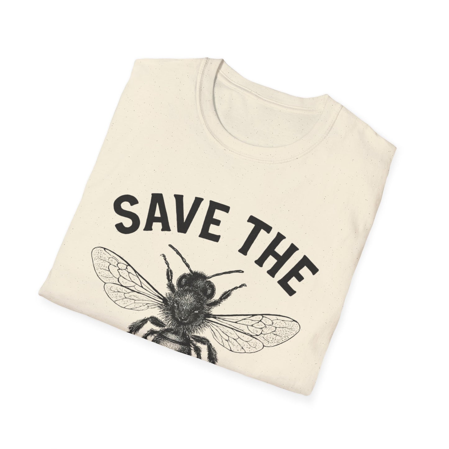 Save The Bees T-Shirt — Vintage Bee Graphic Tee for Pollinator Lovers